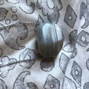 Faux Stone Necklace